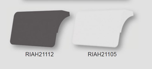 RIHO HEADREST AH21 STILL MAGNETIC ANTRACITE RIAH21112