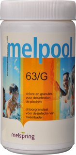 MELPOOL-CHOC.Emballage de 1kg/granulés.