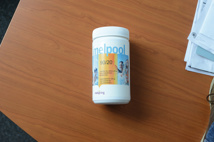 MELPOOL-TAB.Verpak.van 1kg. Tabletten 20gr.   D7110F